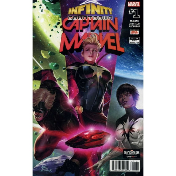 Infinity Countdown: Captain Marvel #1 VF ; Marvel Comic Book