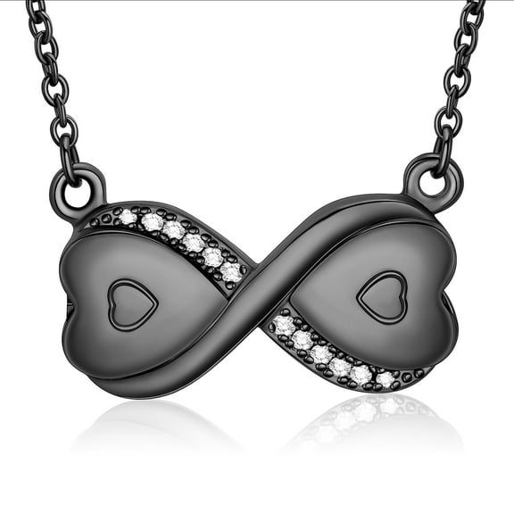 Infinity Cremation Urn Necklace for Ashes Infinity Urn Pendant Necklace for Women Men Memorial Keepsake Cremation Jewelry Ash Holder