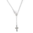 thumbnail image 1 of Infinity Cross - Necklace - Silver, 1 of 2