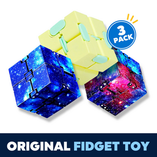 Heavy Infinity Cube - Magic Endless Folding Fidget Toy - Flip Over and