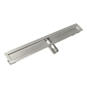Infinity Drain 24" OCH 6524 SS Linear Drain Channel: Satin Stainless