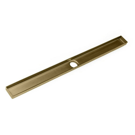 Infinity Drain 36" XC 6536 SB Linear Drain Channel: Satin Bronze