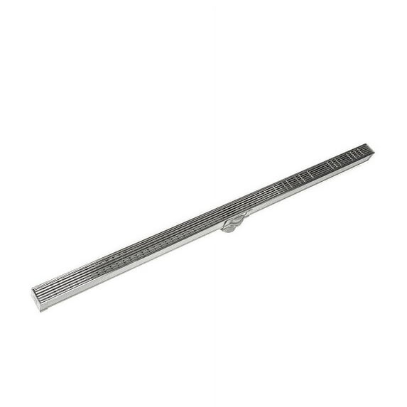 Infinity Drain 36" SAG 3836 SS Linear Drain Kit: Satin Stainless