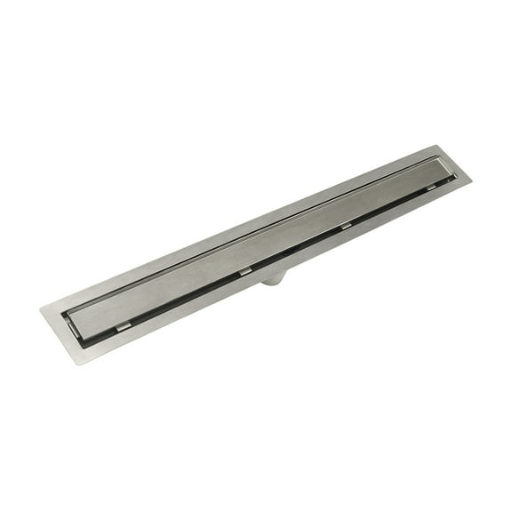 Infinity Drain 42" FFTIF 6542 SS Linear Drain Kit: Satin Stainless