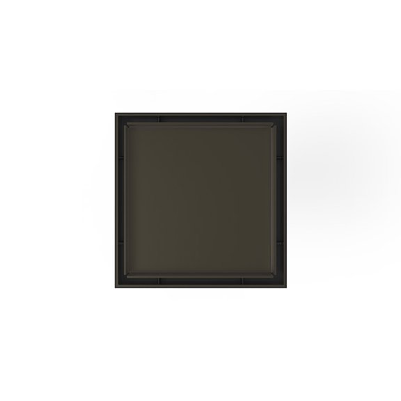Infinity Drain 5" x 5" LT5-2 ORB Center Drain Kit: Oil Rubbed Bronze