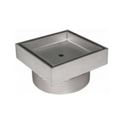 Infinity Drain 5 x 5 TD 15-2A PS Center Drain Kit Polished Stainless
