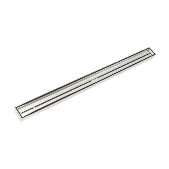 Infinity Drain 60" FXTIF 6560 PS Linear Drain Kit: Polished Stainless