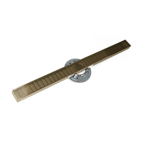 Infinity Drain 60" SAS 9960-P PS Linear Drain Kit: Polished Stainless