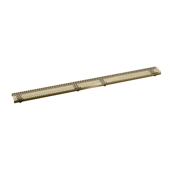 Infinity Drain 60" D 6560 SB Linear Drain Grate: Satin Bronze