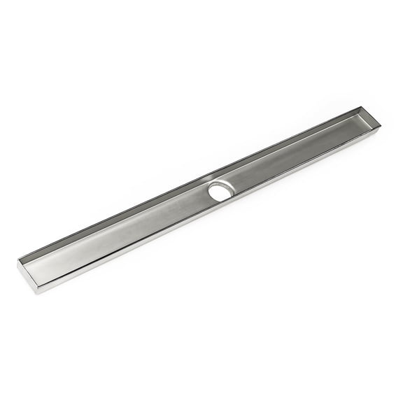 Infinity Drain 60" XC 6560 PS Linear Drain Channel: Polished Stainless