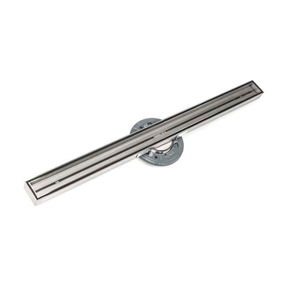 Infinity Drain 60" STIF AS 9960-I SS Linear Drain Kit: Satin Stainless