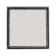 Infinity Drain 5 x 5 LTD5-2A SS Center Drain Kit Satin Stainless
