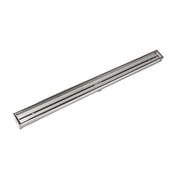Infinity Drain 48 STIF 6548 SS Linear Drain Kit Satin Stainless