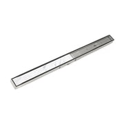 Infinity Drain 60" STIF AS 6560 SS Linear Drain Kit Satin Stainless