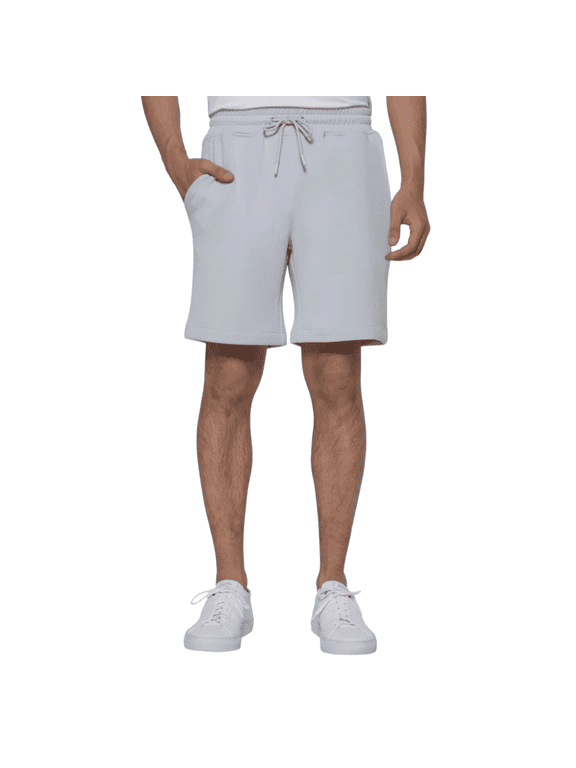 E-Waist Drawstring Short, Gray, Small
