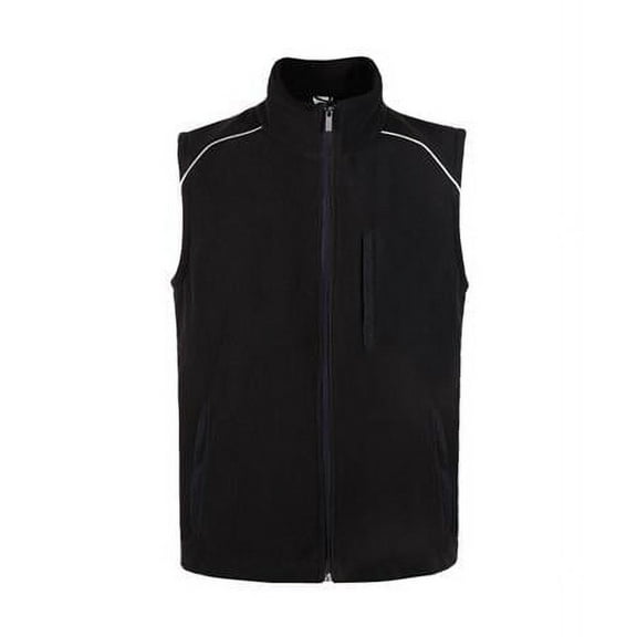 Infinity Fleece Vest, Black - Small