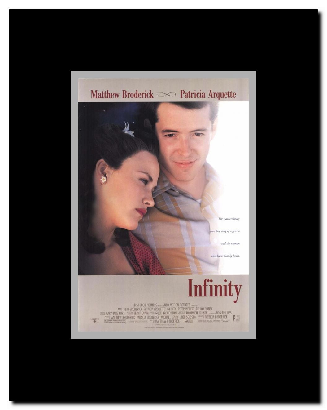 Infinity Framed Movie Poster