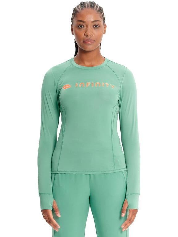 Infinity GNR8 Underscrubs For Women Long Sleeve Logo Performance IN641