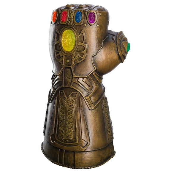 Infinity Gauntlet Adult Costume Marvel One Size Male Gold Fancy Dress Party Book Week Halloween