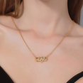 thumbnail image 1 of Infinity Heart Necklace for Women Cubic Zirconia Love Heart Pendant Necklace Romantic Birthday Gifts for Girlfriend Wife, 1 of 8
