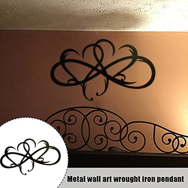 Infinity Heart Steel Wall Decoration Personalized Metal Wall Home