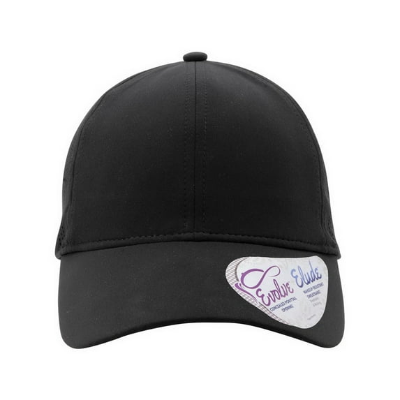 Infinity Her GABY Women's Perforated Performance Cap-Black/ Swirl