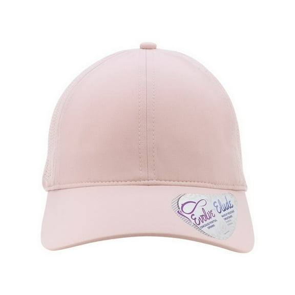 Infinity Her GABY Women's Perforated Performance Cap-Dusty Pink/ Floral