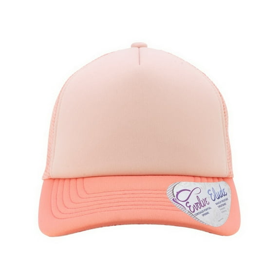 Infinity Her ROSIE Women's Foam Trucker Cap-Dusty Pink/ Pink/ Peachy Pink/ Butterfly