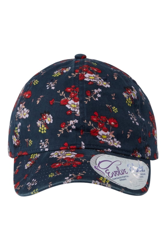 Women's Garment-Washed Fashion Print Cap