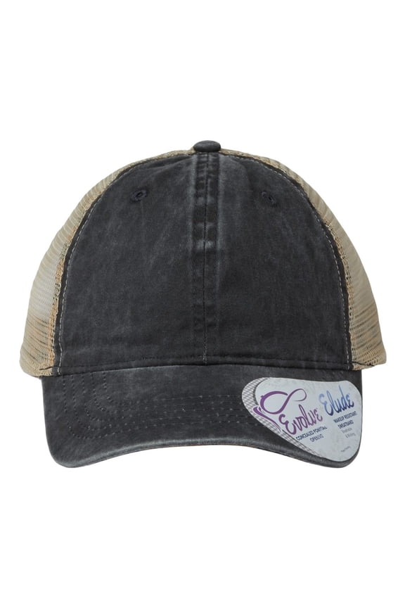 Women's Washed Mesh Back Cap
