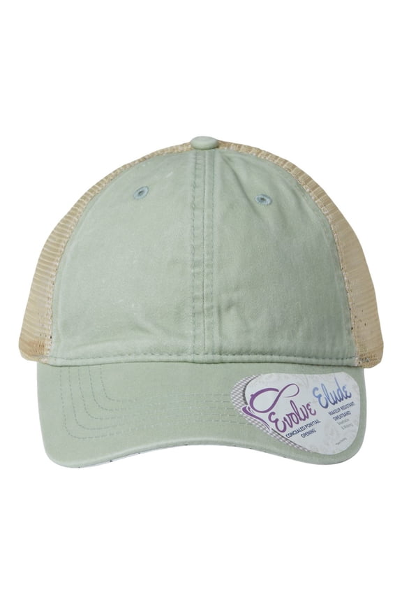 Women's Washed Mesh Back Cap