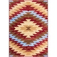 thumbnail image 1 of Infinity Home 84807 8 ft. 2 in. x 9 ft. 10 in. Miami Alamo Southwestern Area Rug - Red, 1 of 4