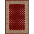 thumbnail image 1 of Infinity Home  Barclay Hudson Terrace 3 ft. 11 in. x 5 ft. 3 in. Rectangular Area Rug in Red, 1 of 2