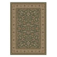 thumbnail image 1 of Infinity Home  Barclay Sarouk 5 ft. 3 in. Round Area Rug in Green, 1 of 3