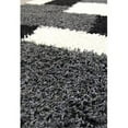 thumbnail image 1 of Infinity Home 70036 Madison Shag Cubes 6 ft. 7 in. x 9 ft. 10 in. Rectangular Area Rug in Black, 1 of 2