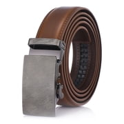 Infinity Imprint Leather Ratchet Belt