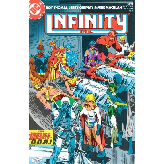Infinity, Inc. #4 VF ; DC Comic Book