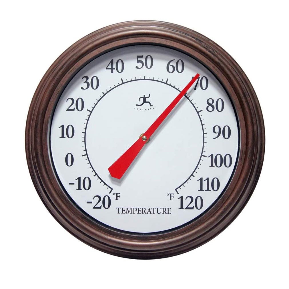 12 Outdoor Thermometer Large Numbers Decorative Outdoor Thermometers For  Patio