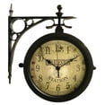thumbnail image 1 of Infinity Instruments 12430Ct-Ruv2 The Charleston Two-Sided Indoor/Outdoor Hanging Clock, 1 of 5