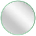 thumbnail image 1 of Infinity Instruments Calliope Meadow Mint Green Round Modern 20-inch Wall Mirror, 1 of 7