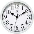 thumbnail image 1 of Infinity Instruments Classic Round Silver Traditional Wall Clock 9.625 Inch, 1 of 7