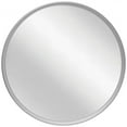 thumbnail image 1 of Infinity Instruments Deep Metal Round Silver 24 inch Wall Mirror, 1 of 7