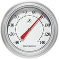 thumbnail image 1 of Infinity Instruments Essential Wall Thermometer - Silver, 12", 1 of 7