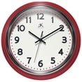 thumbnail image 1 of Infinity Instruments Gas Station Classic 12" Wall Clock - Red, 1 of 7