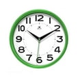 thumbnail image 1 of Infinity Instruments Metro Green Modern Analog Display 9-inch Wall Clock, 1 of 7