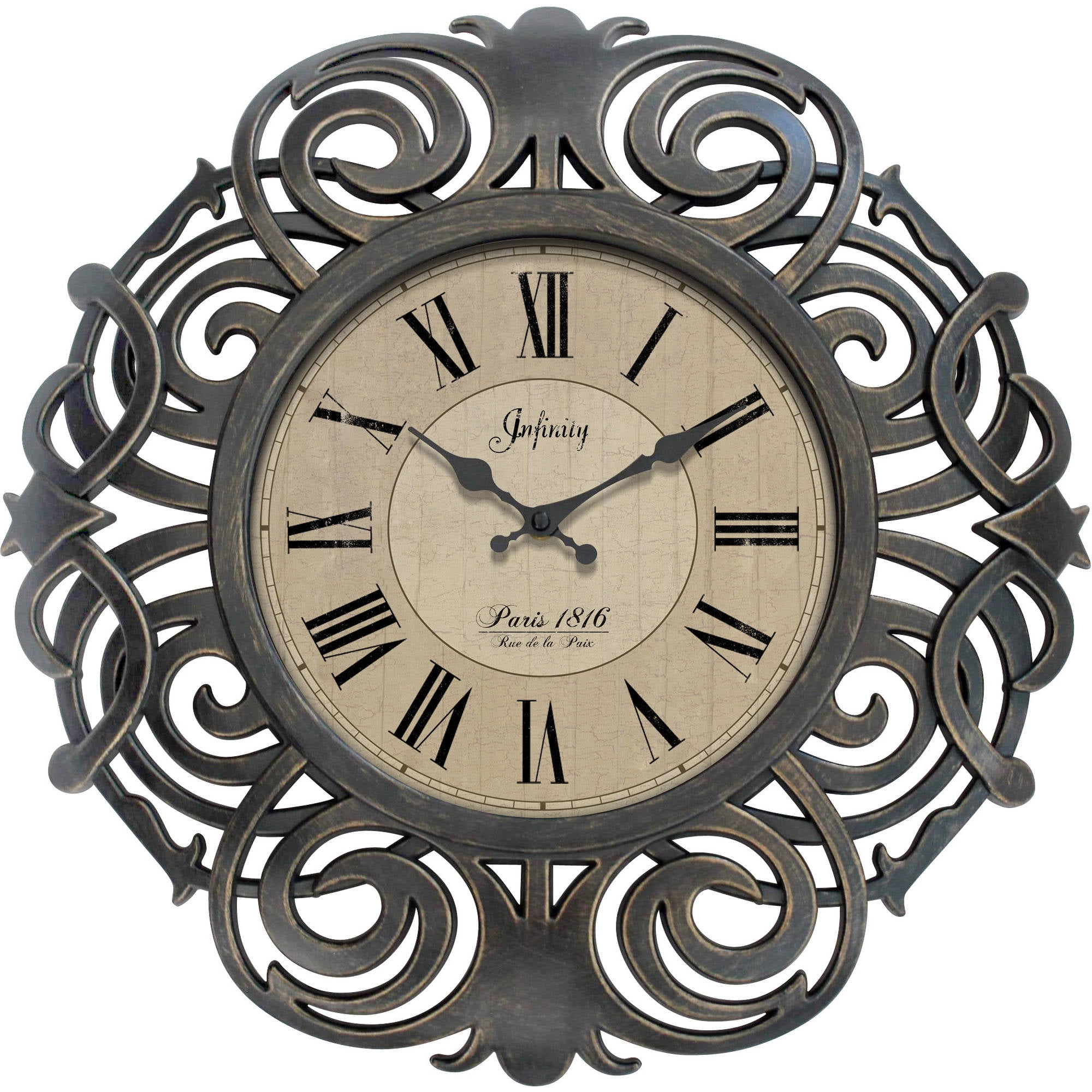 Infinity Instruments Paris 18" Wall Clock