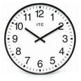 thumbnail image 1 of Infinity Instruments Profuse Black Transitional Analog Display Wall Clock, 1 of 6