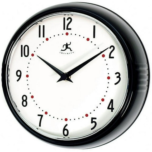 Infinity Instruments Retro Redux Wall Clock