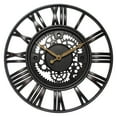 thumbnail image 1 of Infinity Instruments Roman Gear 15.5W x 15.5H in. Wall Clock, 1 of 7