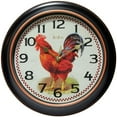 thumbnail image 1 of Infinity Instruments Rotterdam 12" Silent Rooster Wall Clock, 1 of 2